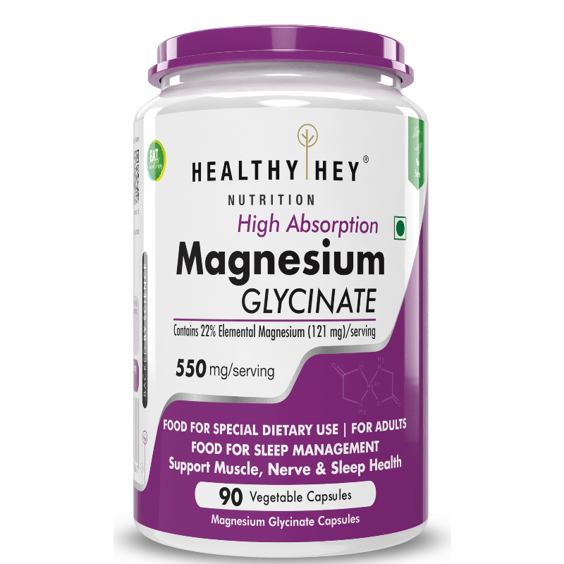 Magnesium Glycinate, High Absorbtion , Sleep Health, Support Muscle & Nerve Health Supplement 550mg