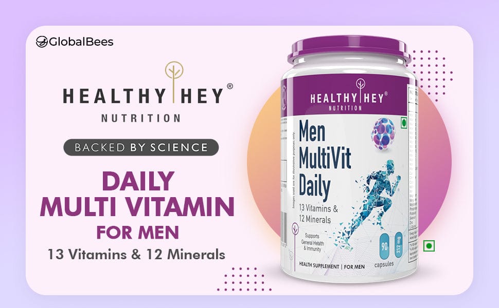 Buy MultiVitamin for Men, Supports Genreal Health & Immunity -Multi-Vit ...