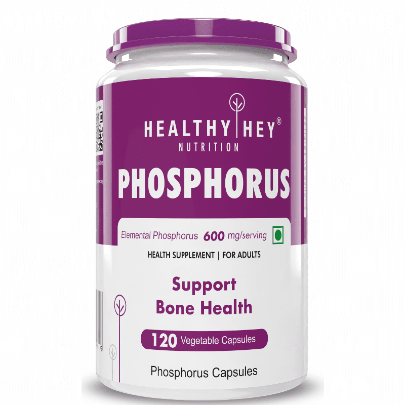 Phosphorus, Support Bone Health - 120 Veg. Capsules