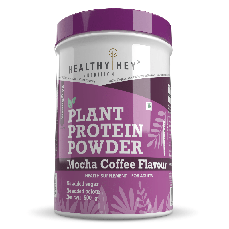 Plant Protein Powder, Vegan Protein - Low Net Carbs, Non Dairy, Gluten Free, Lactose Free, No Sugar Added, Soy Free, Non-GMO