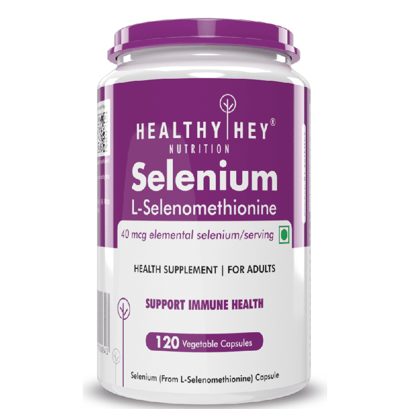 Selenium, Support Immune Health 40mcg, Non-GMO & Superior Absorption