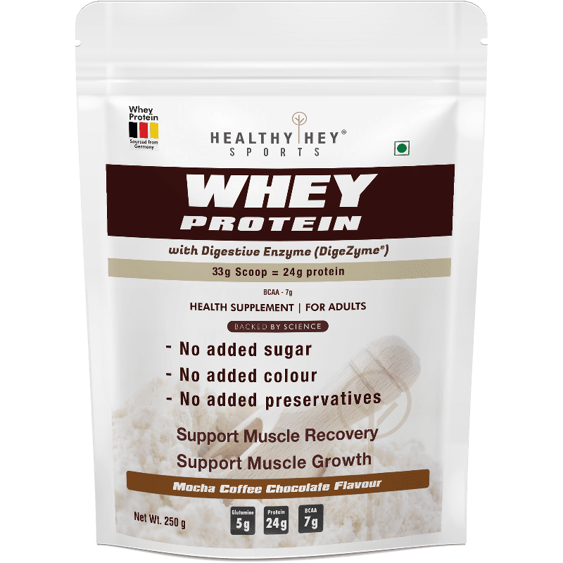 Whey Protein Concentrate - 80% Protein with Digestive Enzymes