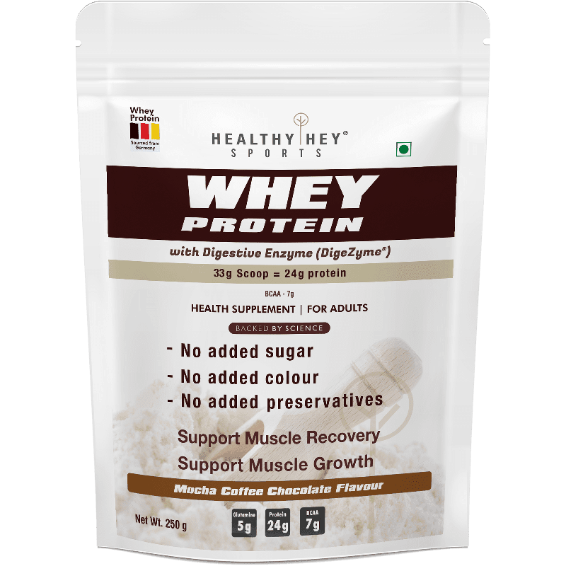 Whey Protein Concentrate - 80% Protein with Digestive Enzymes