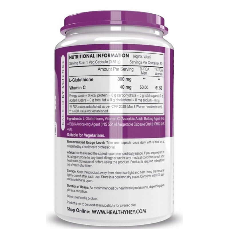 glutathione nutrition facts Korean Skin Whitening Glutathione Capsules 500mg/1000mg