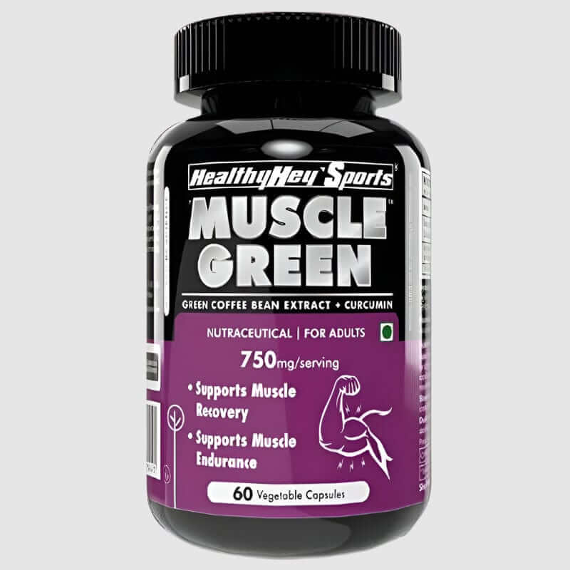 Muscle Green, Support Muscle Recovery - 60 Veg Capsules