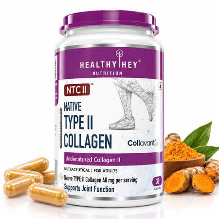 HealthyHey Nutrition Capsule NTC II Type 2 Collagen,Support joint function 30 Capsules