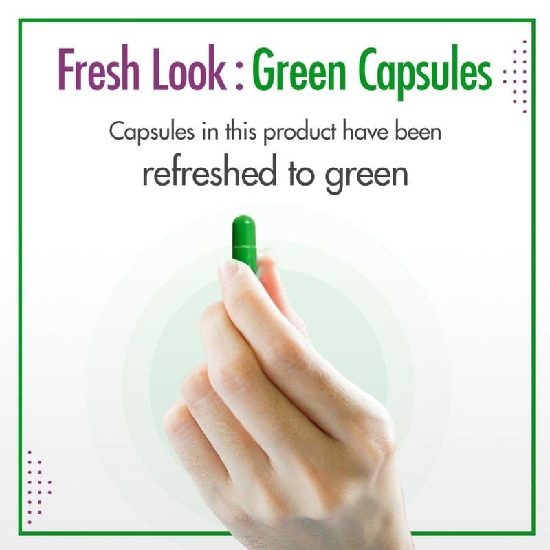 HealthyHey Nutrition Capsule Senna Leaf Extract -Natural Laxative & Helps Bowel Movement - Ratio 6:1 - 60 Veg Capsules