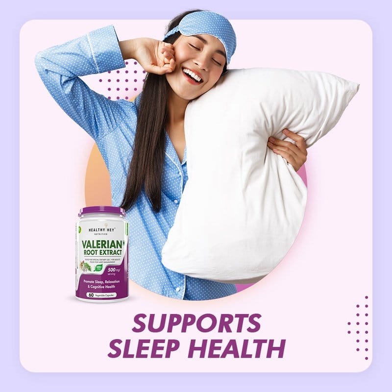 Buy Valerian Root Extract - 60 Veg Capsules