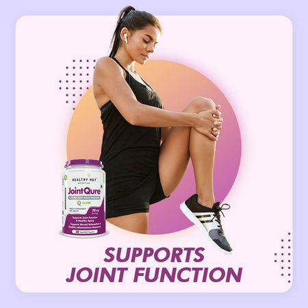 HealthyHey Nutrition Capsules JointQure Supports Joint Function & Healthy Aging Supports Mental Relaxation & Healthy Inflammatory Response 30 Vegetable Capsules.