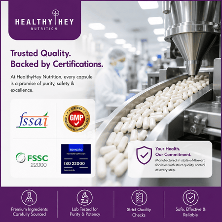 HealthyHey Nutrition Minerals Magnesium Glycinate High Absorption Chelated for Sleep, Cramps, & Nerves Health -550mg