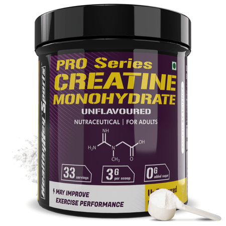 HealthyHey Nutrition Powder 100g Creatine Monohydrate, May Improve exercise performance - Premium Quality - For Muscle Growth