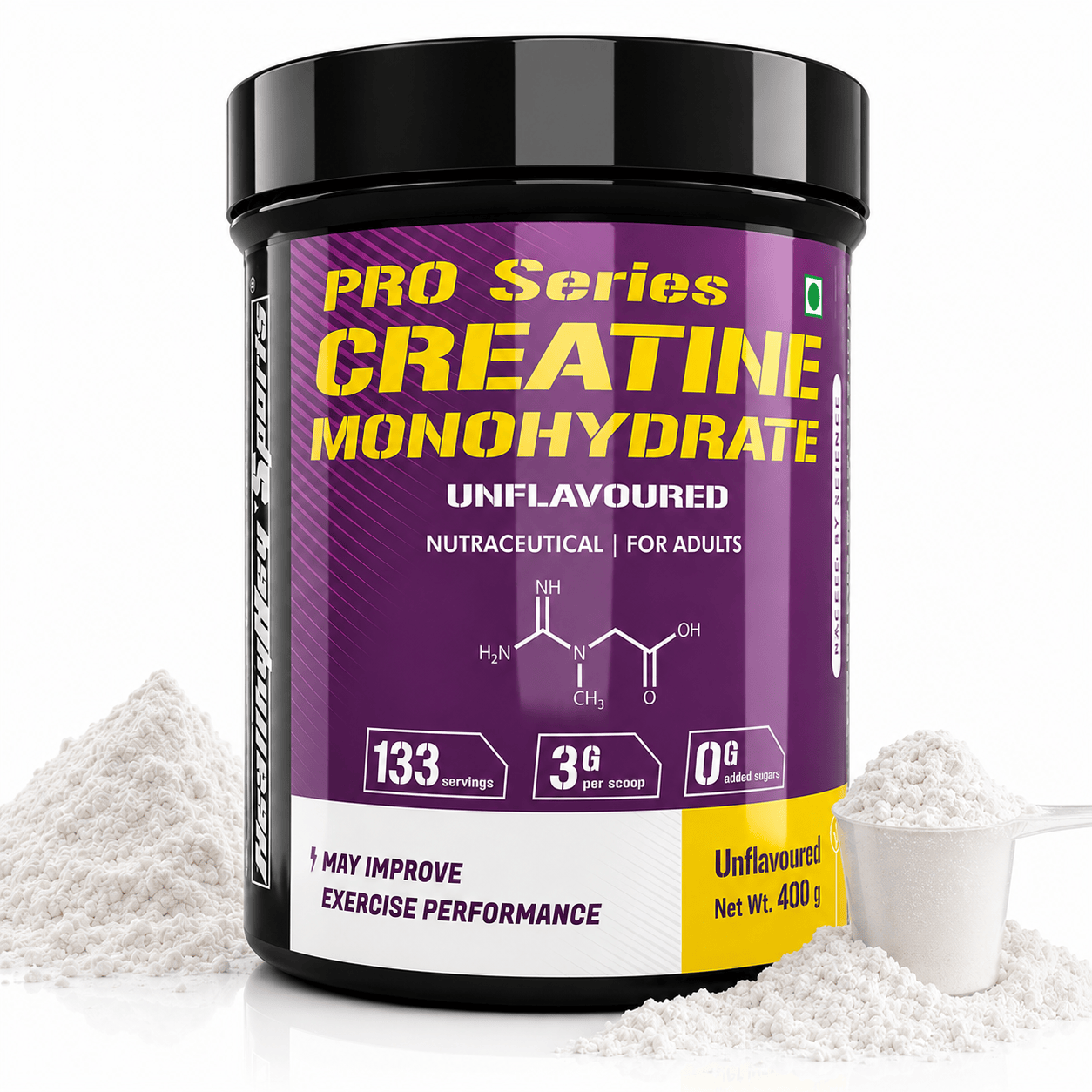 HealthyHey Nutrition Powder Creatine Monohydrate, May Improve exercise performance - Premium Quality - For Muscle Growth