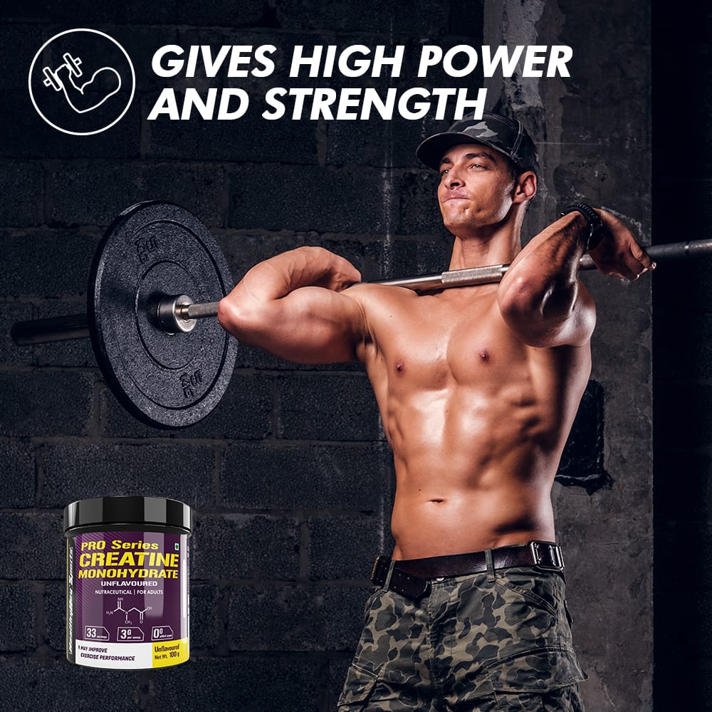 HealthyHey Nutrition Powder Creatine Monohydrate, May Improve exercise performance - Premium Quality - For Muscle Growth