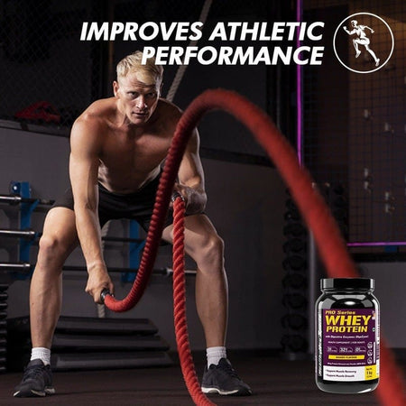 HealthyHey Nutrition Powder Whey Protein Concentrate - 80% Protein with Digestive Enzymes