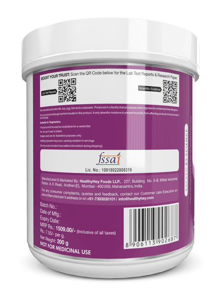 HealthyHey Nutrition Powder Woman Plus PCOS Balance Orange Flavour Powder 200g