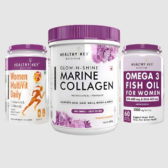 HealthyHey Nutrition Ultimate Women's Health Trio