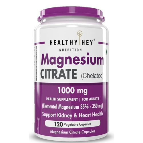 Buy Magnesium Citrate 120 Vegetable Capsules Supports Bone