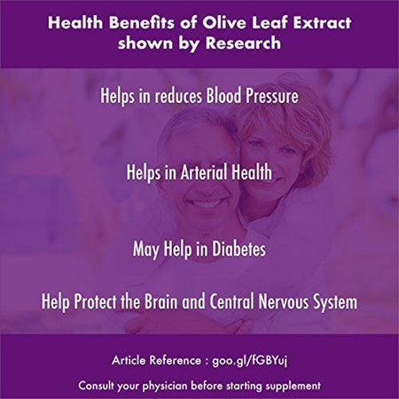 Olive Leaf Extract, Support Heart Health Super Strength: 10% Oleuropein -120 Veg Capsules - HealthyHey Nutrition